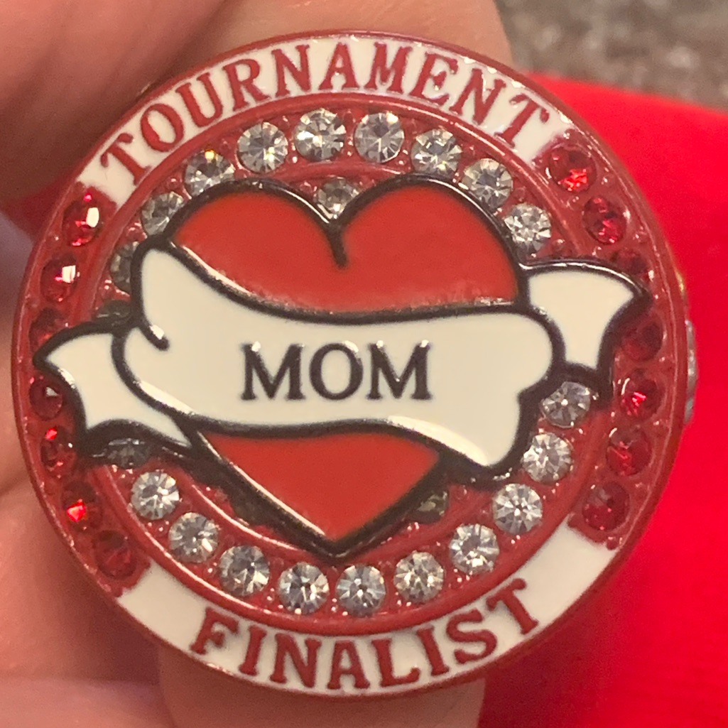 Mom Baseball  Softball Tournament Finalist Championship Style Ring Cool Colors